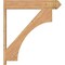 Ekena Millwork Westlake Arts & Crafts Smooth Outlooker, Western Red Cedar, 7 1/2"W x 38"D x 42"H OUT08X38X42WTL03SWR - alternate 3